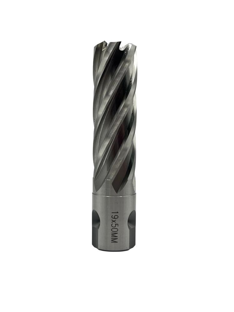 Сверло (фреза корончатая) ф 20 мм, L55 мм, Р6М5, хвостовик Universal (WELDON 19 мм и nitto) OTTIMO